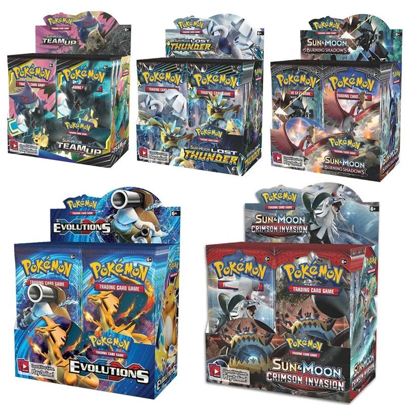 Детские карточные игры Pokémon TCG: Sun &amp Moon Pocket Monsters 324 шт. | Игрушки и хобби