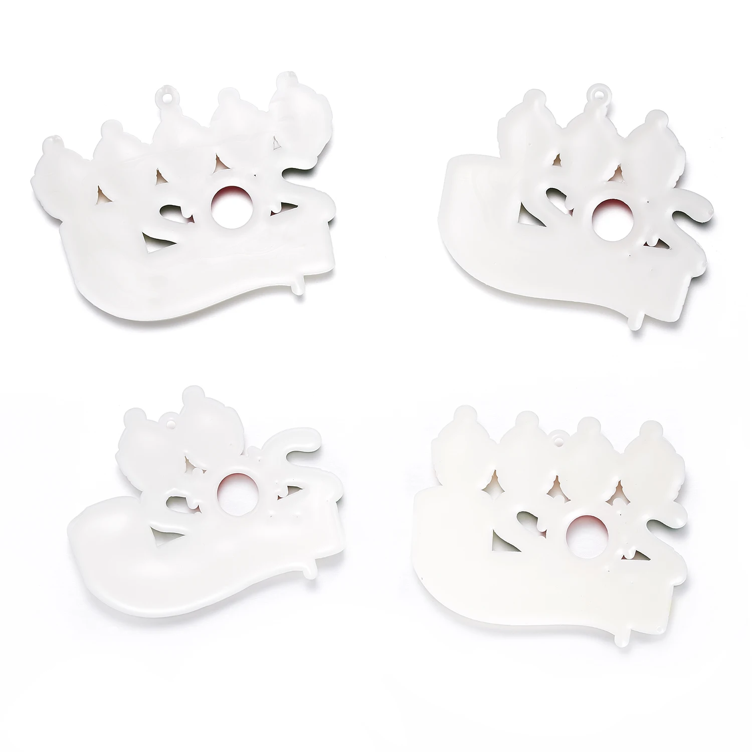 

2021 Christmas Santa Claus Pendant Personality DIY Name Pendant Necklace For Family Fashion Accessories For Xmas Party