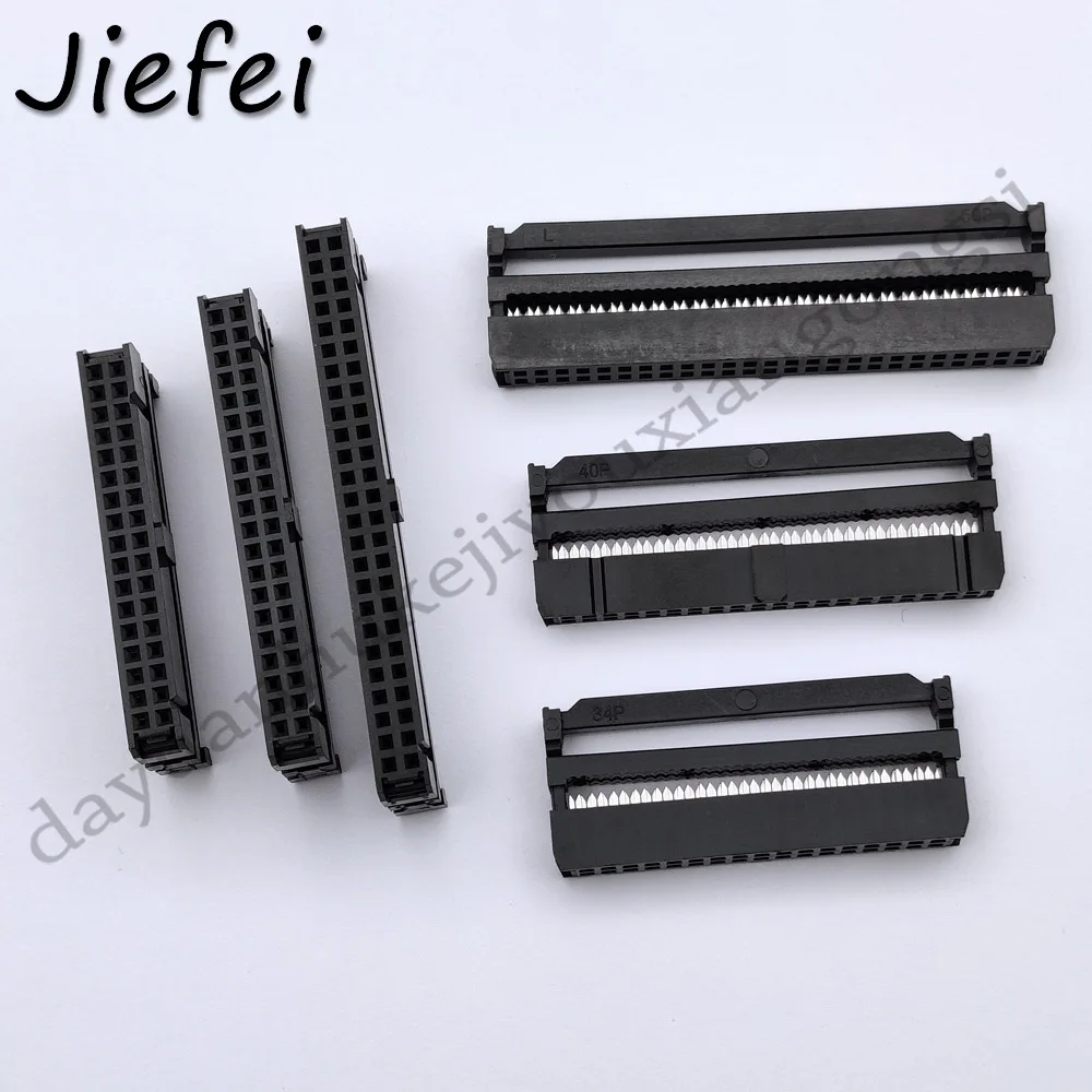 IMC Hot Dual Row 34Pin 40Pin 50Pin IDC розетка с разъемом Женская внешняя Фотогалерея 2 54