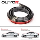 Спойлер DIY для ремонта, спойлеры из углеродного волокна 1,5 м, автомобильный Стайлинг, универсальный для Audi, BMW, Toyota, Honda, KIA, Hyundai, Opel, Mazda, Ford, Skoda