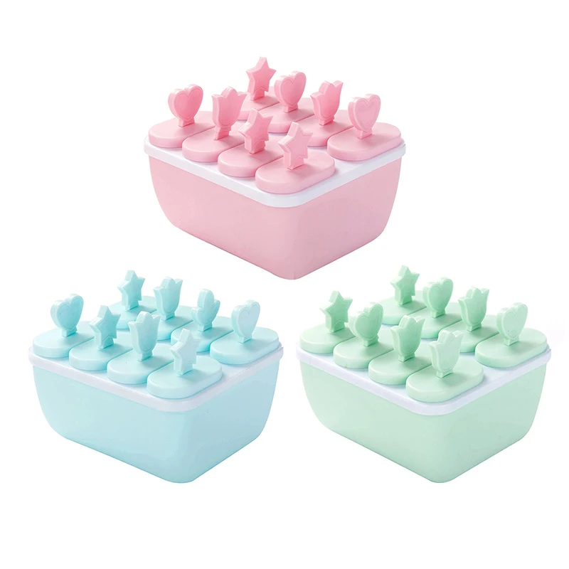 

Silicone Ice Cream Molds Chocolate Molds Ice Cube Tray Food Safe Popsicle Maker DIY Homemade Ice Lolly Mold Kitchen Accessories