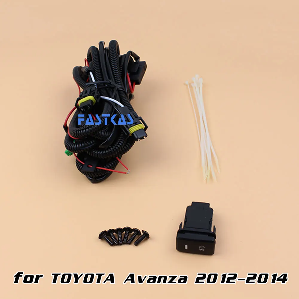 Противотуманные фары Дневные Фары противотуманные лампы в сборе для Toyota Avanza 2012
