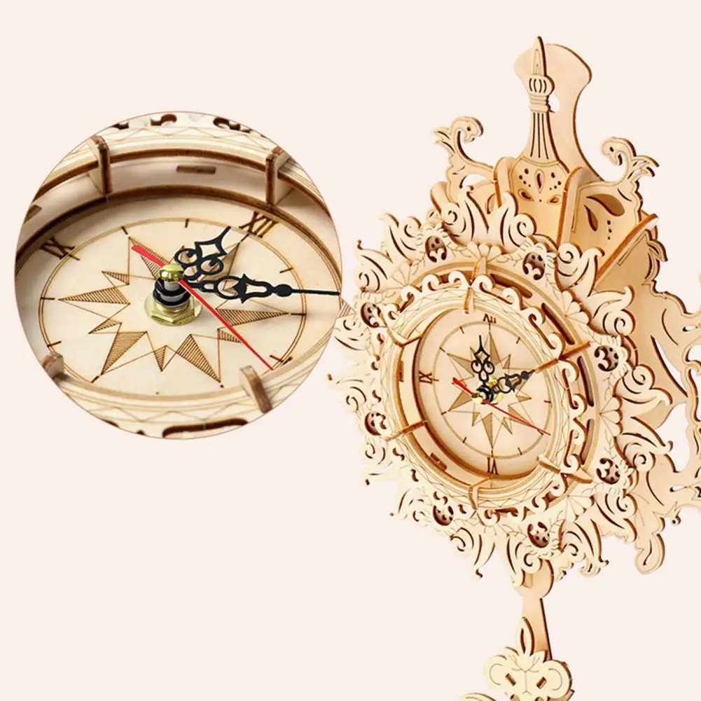 

Clock Model Creative Fine Workmanship Joyful Three-Dimensional Puzzle Toy for Kid