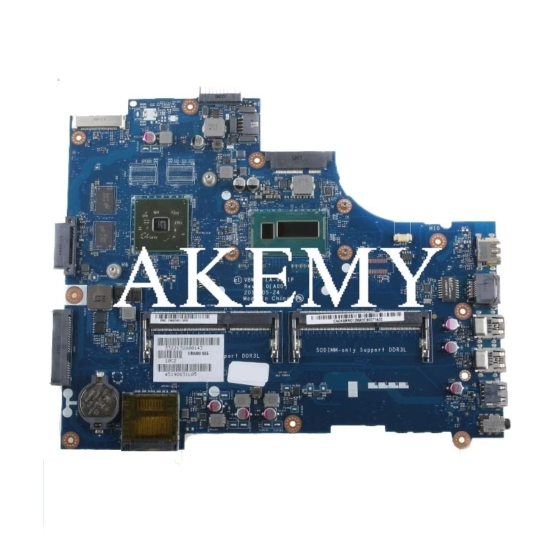 AKEMY LA-9981P материнская плата для For DELL Inspiron 15R 3537 5537 ноутбука I7-4500U процессор HD8670M