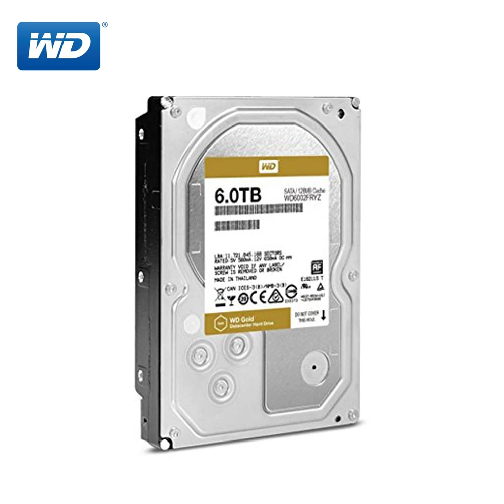 Western Digital Gold NAS жесткий 4 ТБ корпоративный диск Сетевое хранилище 3 5 &#x277200 об/мин SATA3