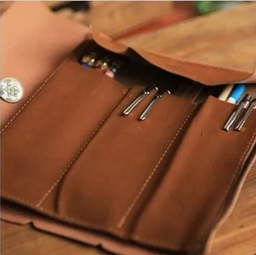 Винтажная сумка для карандашей с пиратским рисунком Чехол карт сокровищами