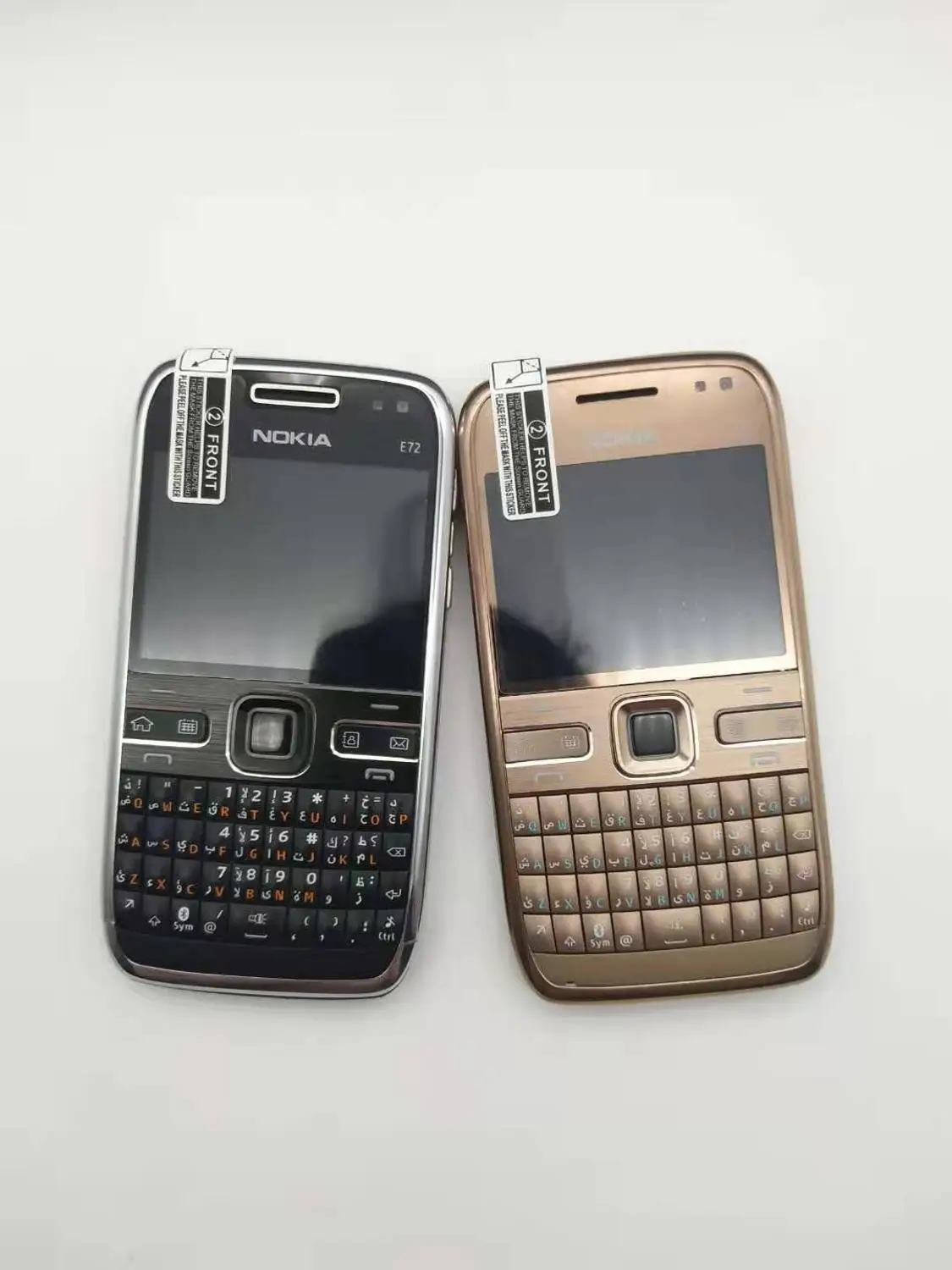 nokia e72 refurbished original nokia e72 mobile phone 3g wifi gps 5mp black unlocked e series one year warranty free global shipping