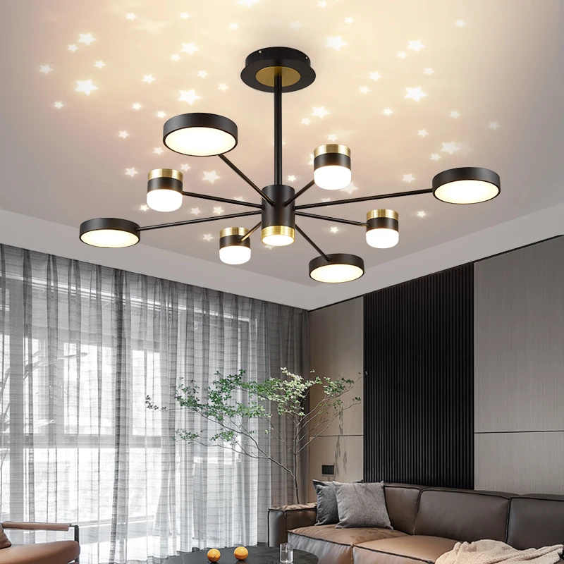 Indoor Chandelier Lamps For Children Room Living Study Bathroom Simple Home Decoration Modern LED | Лампы и освещение
