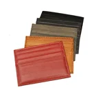 Винтажный чехол-кошелек для кредитных карт, из коровьей кожи, держатель для карт, 7 отделений