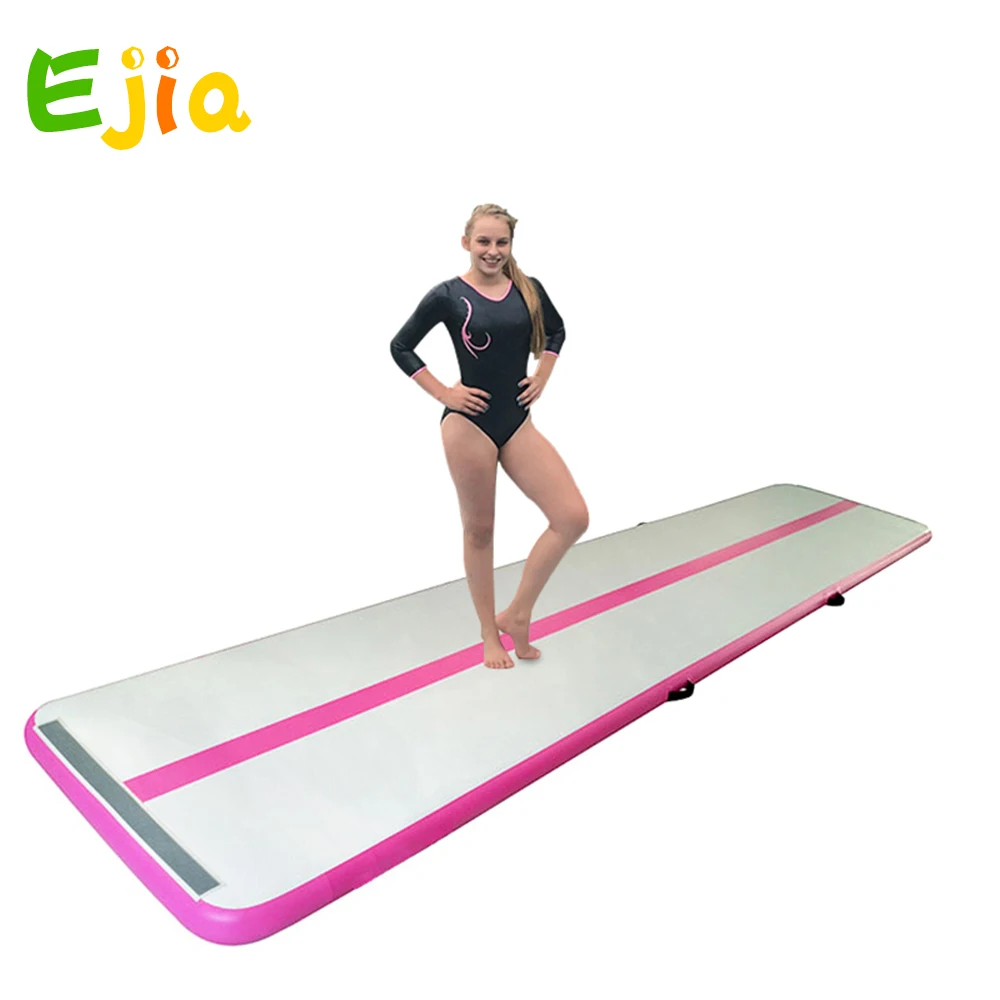 Скидка 6*2 м надувной воздушный трек гимнастический воздушный трек Акробатический матрас напольный надувной коврик для йоги для фитнеса с электрич...
