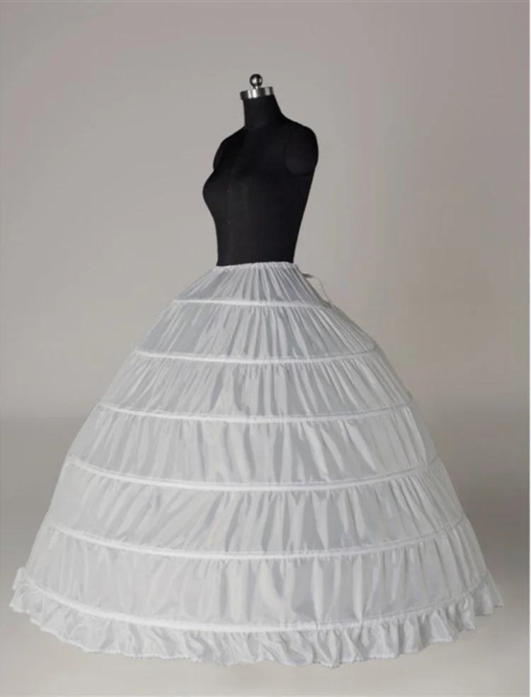 Бальное платье CharmingBridal с 6 кольцами полукомбинированная Женская Нижняя юбка