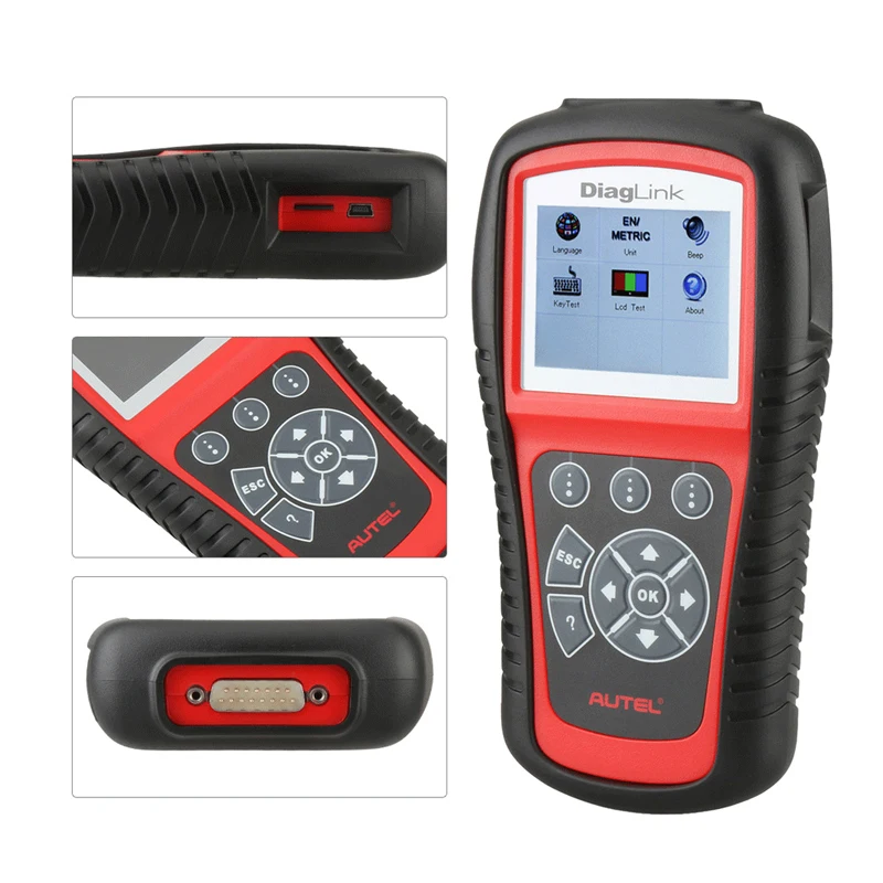 Autel DiagLink OBD2 автомобильный считыватель кодов автоматический сканер OBDII DIY