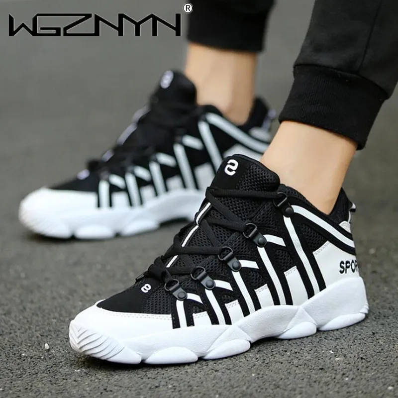 

Кроссовки мужские, на платформе, Нескользящие, черные, светильник ые