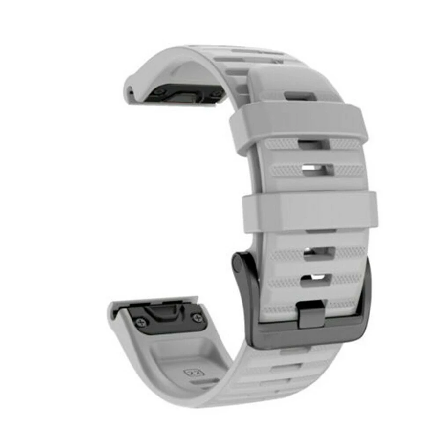 26 мм силиконовый ремешок для часов Ремешок Garmin Fenix 6X6 6S Pro 5X5 5S Plus 3 3HR часы браслет