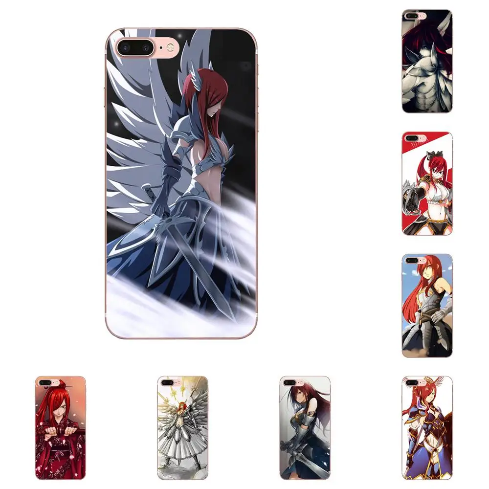 For Xiaomi Redmi Note 8 8A 8T 10 K30 5G Pro Motorola G G2 G3 G4 G5 G6 G7 Plus TPU Hot Selling Fairy Tail Bloody Erza Soft | Мобильные