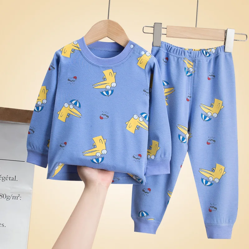 

Пижама для мальчиков и девочек 3-4 лет, теплая дышащая
