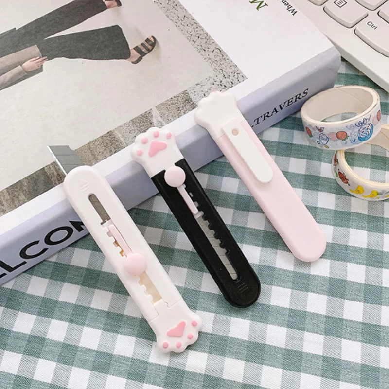 

MINi Express Box Knife DIY pocket Utility Knife wallpaper Paper Cutter Craft decoration Kawaii houseware