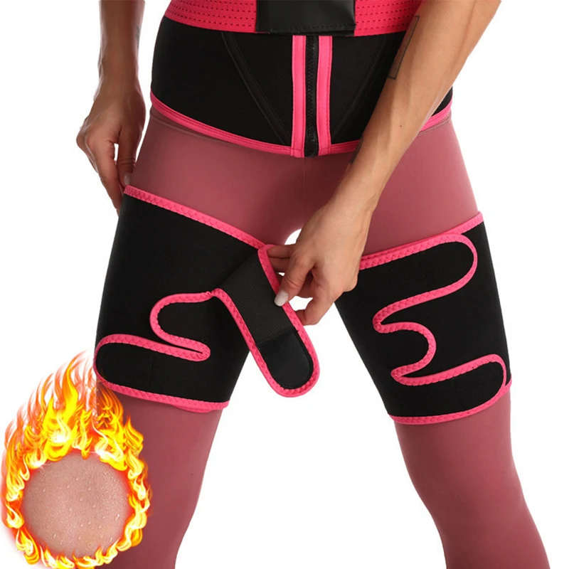 

Neoprene Sweat Sauna Slim Thigh Trimmer Waist Trainer Women Leg Shapers Slimming Belt Fat Burning Workout Shapewear Weight Loss