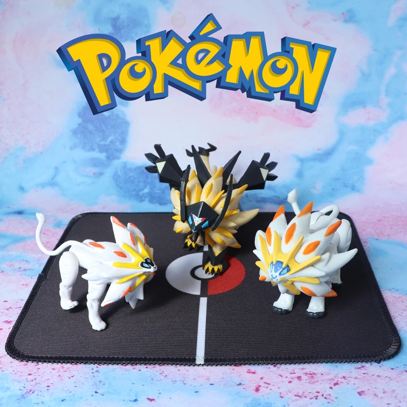 

Pokemon Figures Solgaleo Action Figures Model Toys Mini Anime Pocket Monsters Figures Dolls Toys Collection Ornament Gift