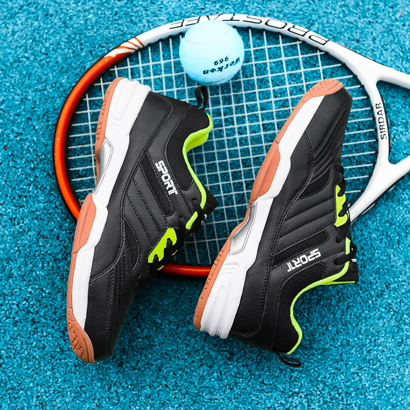 

Мужские профессиональные теннисные кроссовки, уличная нескользящая обувь для волейбола, дышащая Нескользящая Мужская трендовая спортивная обувь для настольного тенниса