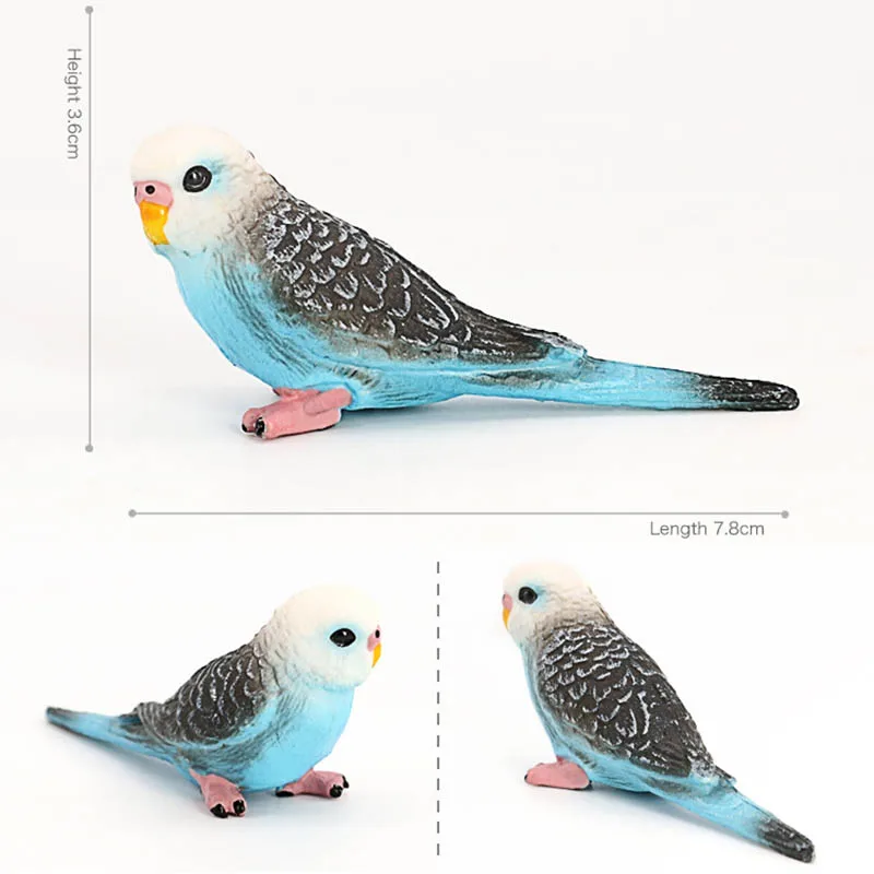 Искусственные Птицы миниатюрные Ландшафтные фигурки 2 шт./упаковка имитация