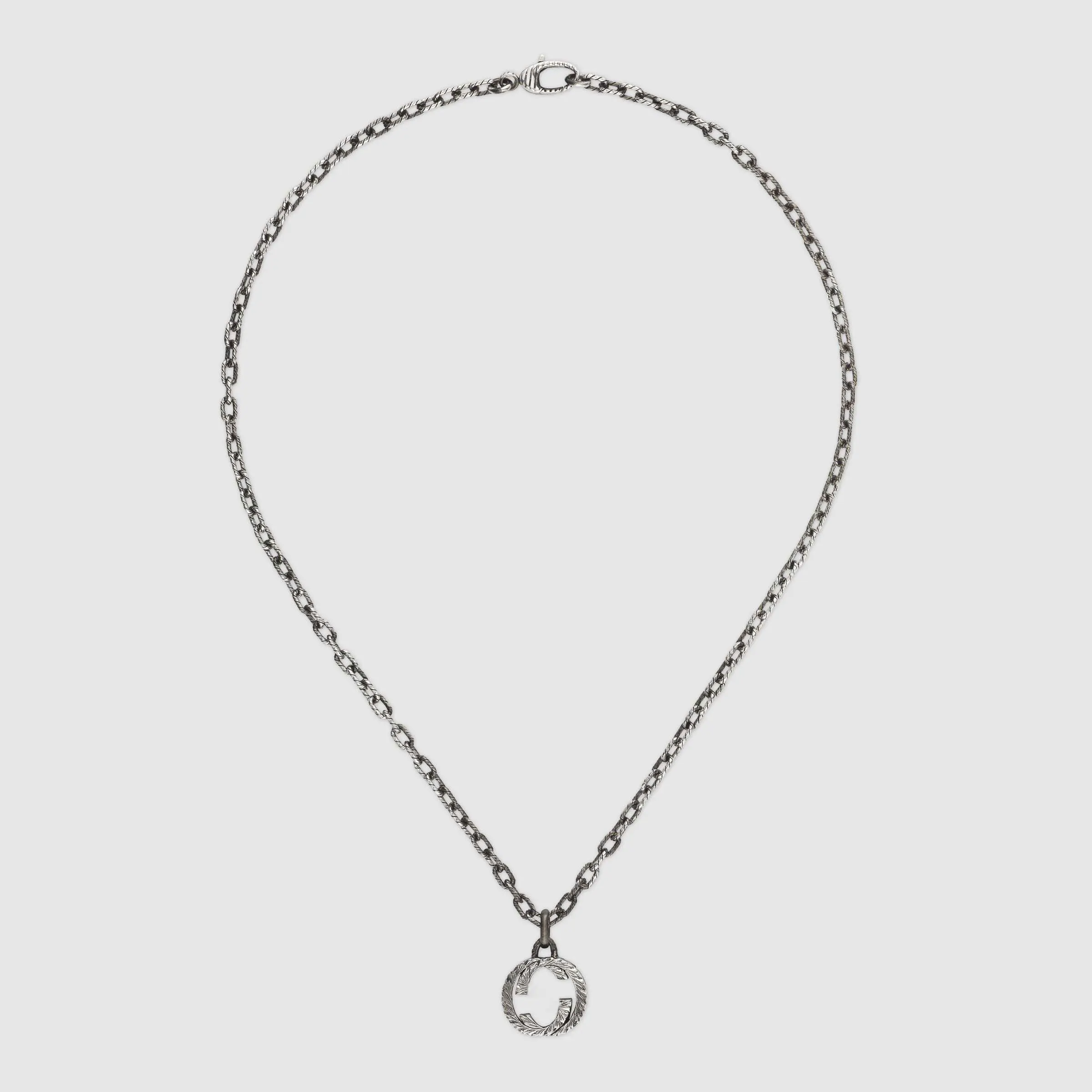 

S925 silver luxury jewelry 1:1 original custom fashion retro fashion men women Necklace