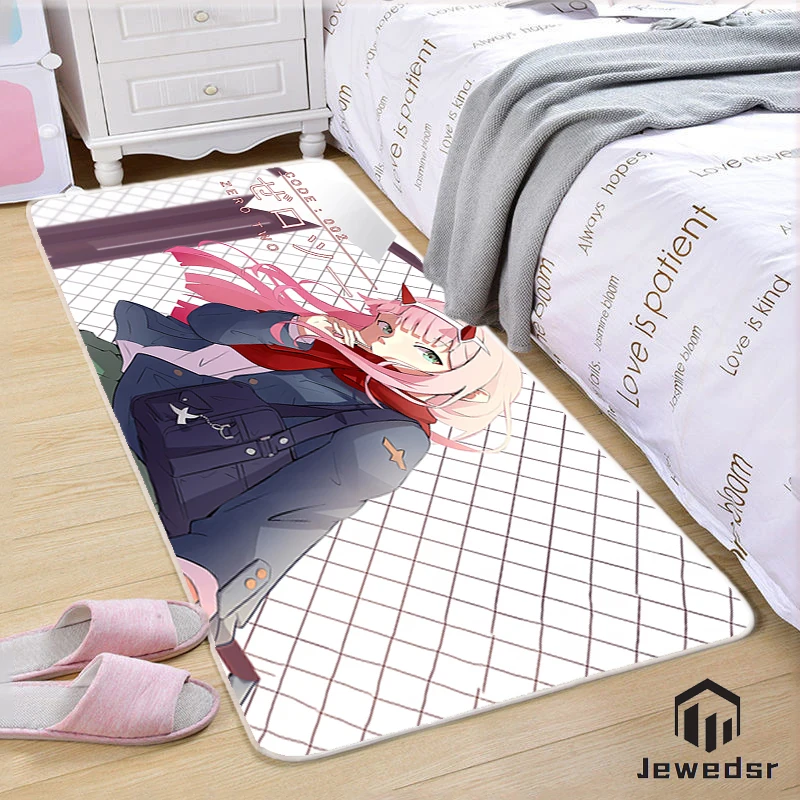 

Pink girl patterning kitchen mat entrance mat family bedroom carpet balcony home floor mat lovely looking non-slip bathroom mat