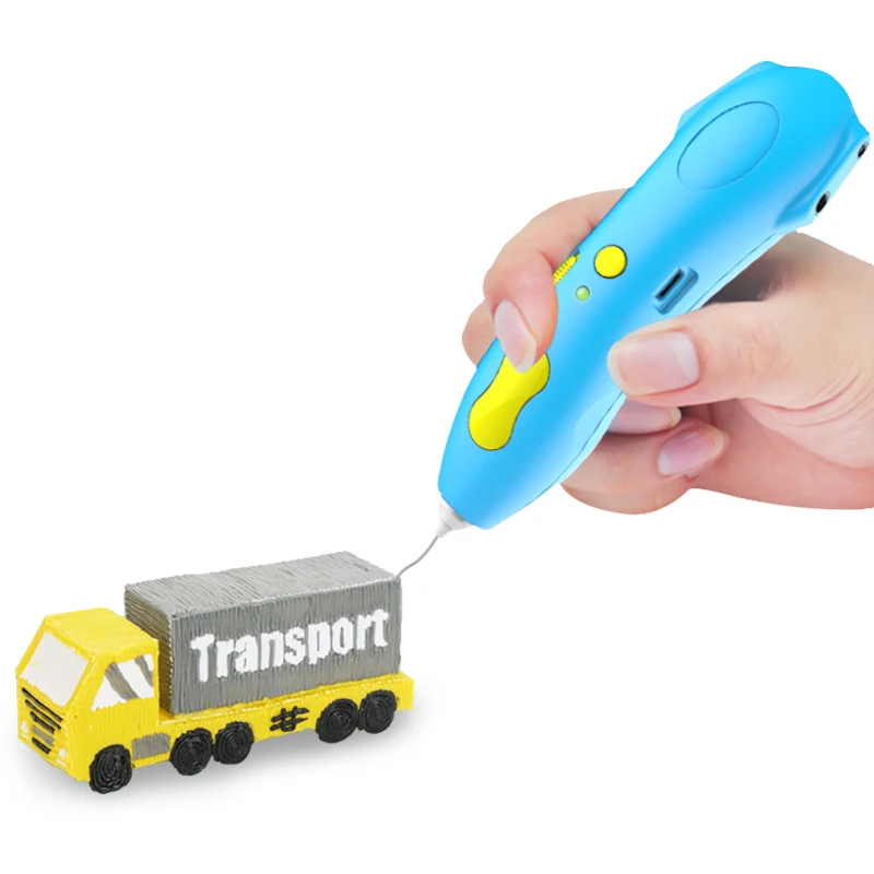 

3D Ручка для рисования, оригинальная ручка для 3D печати «сделай сам» с профессиональной 1,75 мм пла-нитью, креативная игрушка, подарок для дете...