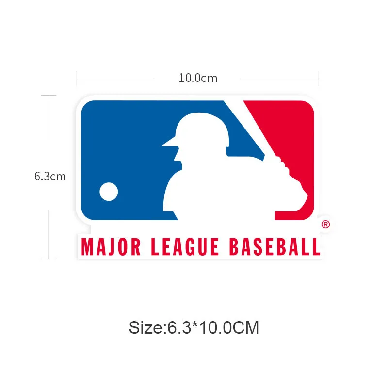 Спортивная наклейка багажные наклейки игрушки 2 5*3 9 дюймов бейсбольные с