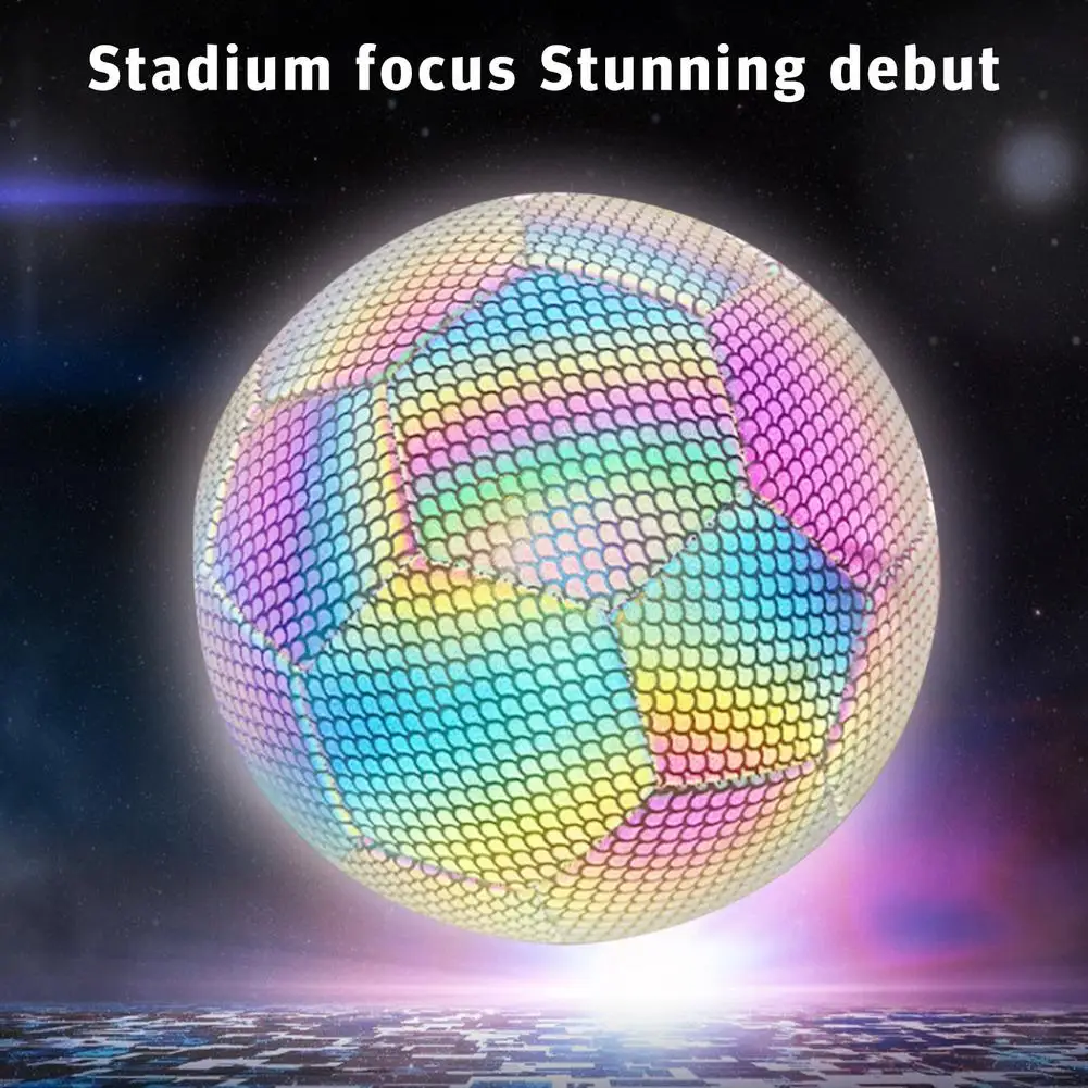 Светящийся футбольный мяч ночсветильник светящийся для детей тренировочный