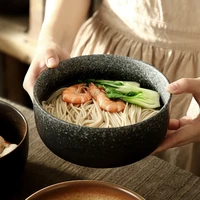 instant noodles creative students japanese style large ramen bowl ceramic bowl millet congee bowl beef soup no cnorigin