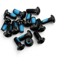 12pcslot 12mm bicycle disc brake bolts mounting screws t25 head mountain bike disc cycling accessories steel mount screw wo