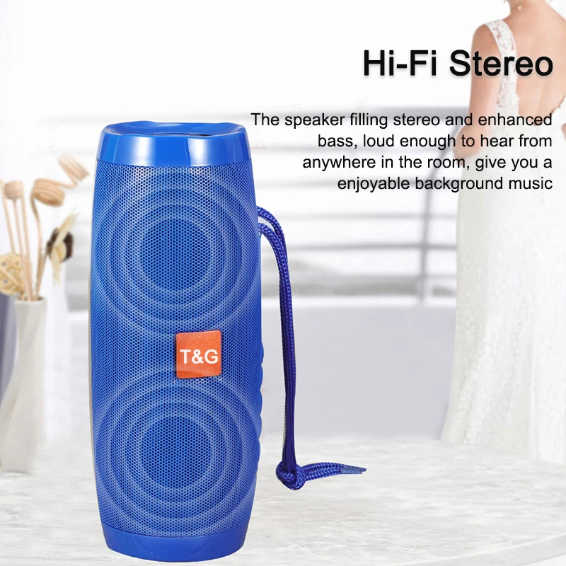 Светодиодный Bluetooth Динамик s FM радио Caixa De сом Портативный Haut parleurs сабвуфер Hi Fi