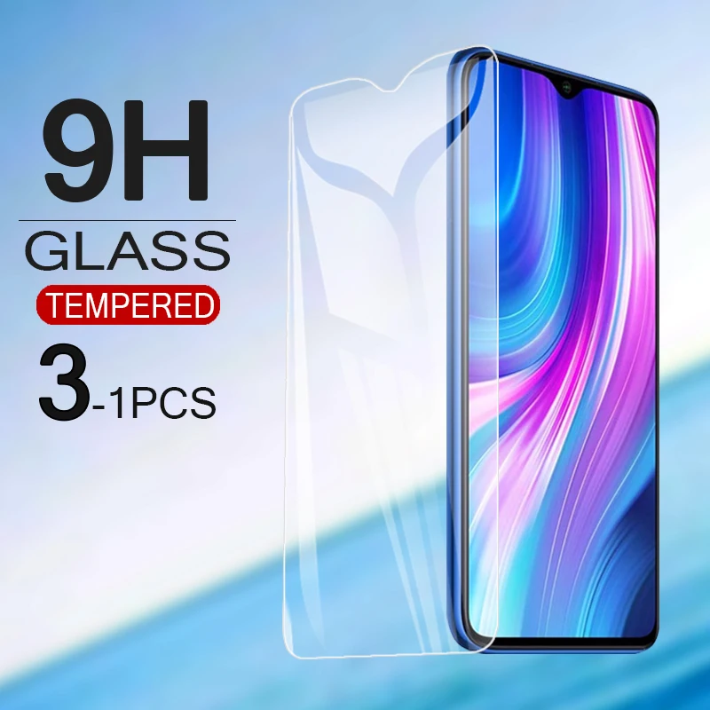 3 шт. 9H защитное стекло на Redmy Note 8 Pro закаленное для Xiaomi Xiomi Redmi Note8 8T защита