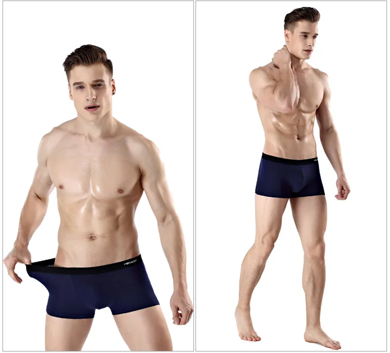 

2021 Solid panties men of Antarctica mens cotton underwear boxer briefs shorts