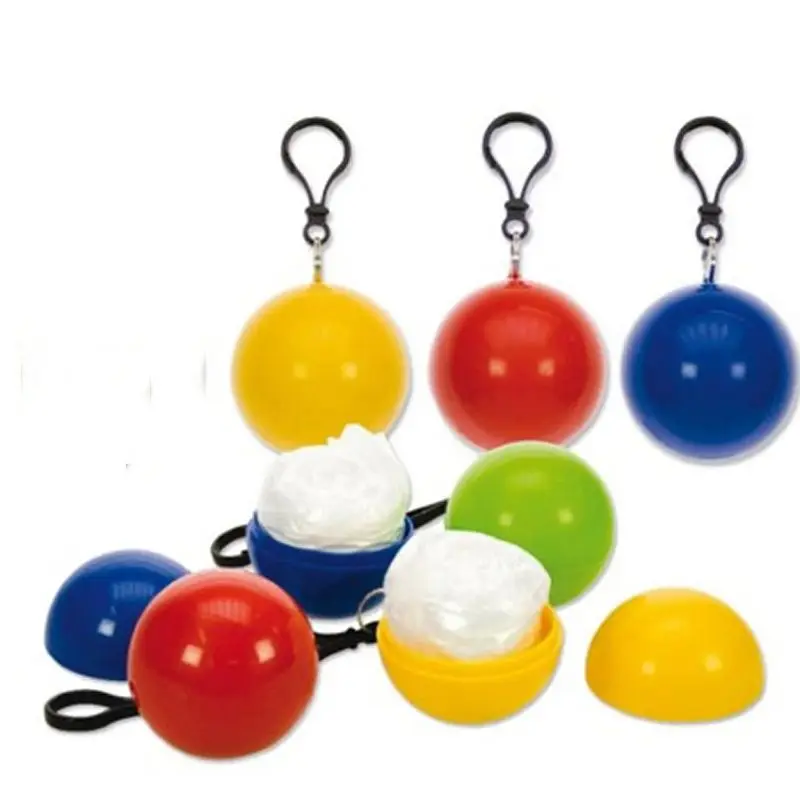 Портативное пластиковое одноразовое пончо на открытом воздухе аварийное