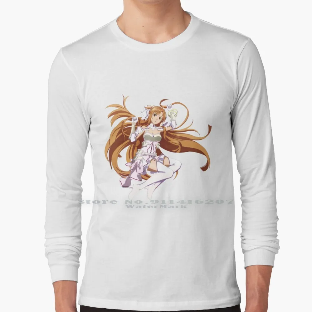

Asuna : Goddess Of Creation Stacia Long Sleeve T Shirt Sao Alicization War Of Underworld Stacia Goddess Of Creation Stacia