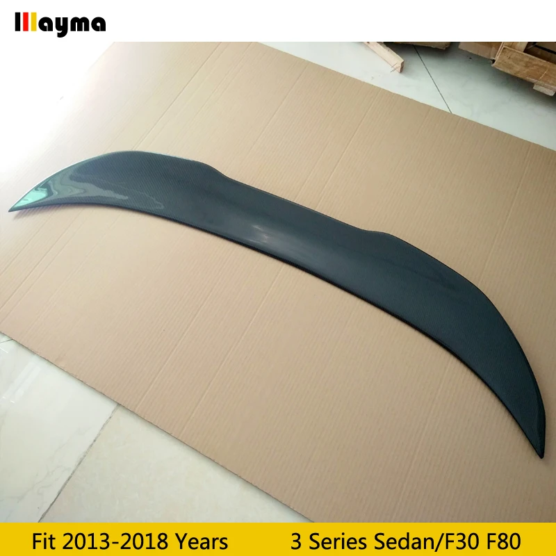 Спойлер для заднего багажника из углеродного волокна в стиле PSM BMW 3 серии седан 318i