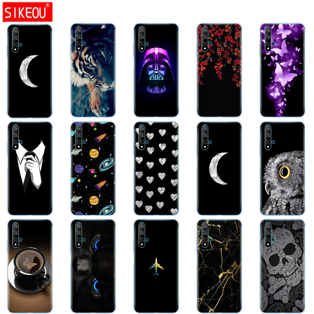 Чехол для Huawei Nova 5 T мягкий силиконовый чехол из ТПУ на заднюю панель Nova5T 6 26 дюйма