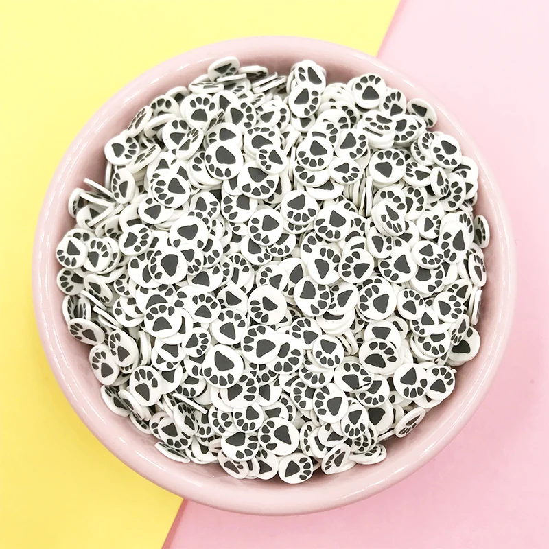 100g Медвежья Лапа ломтики посыпка для Ремесла поставок Игрушка полимерная глина