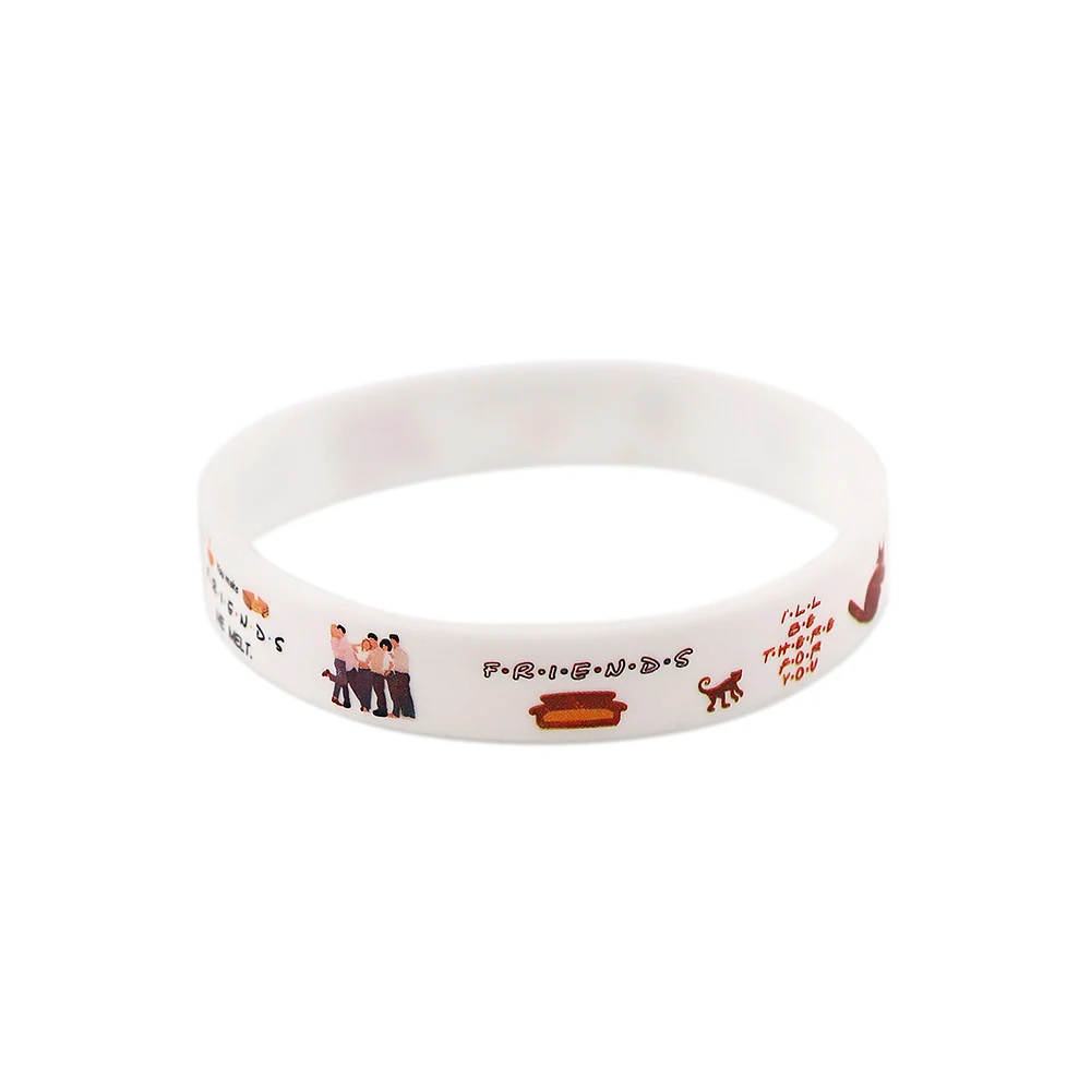 Браслет BG1659 из аниме атака на Титанов черный спортивный мужской резиновый