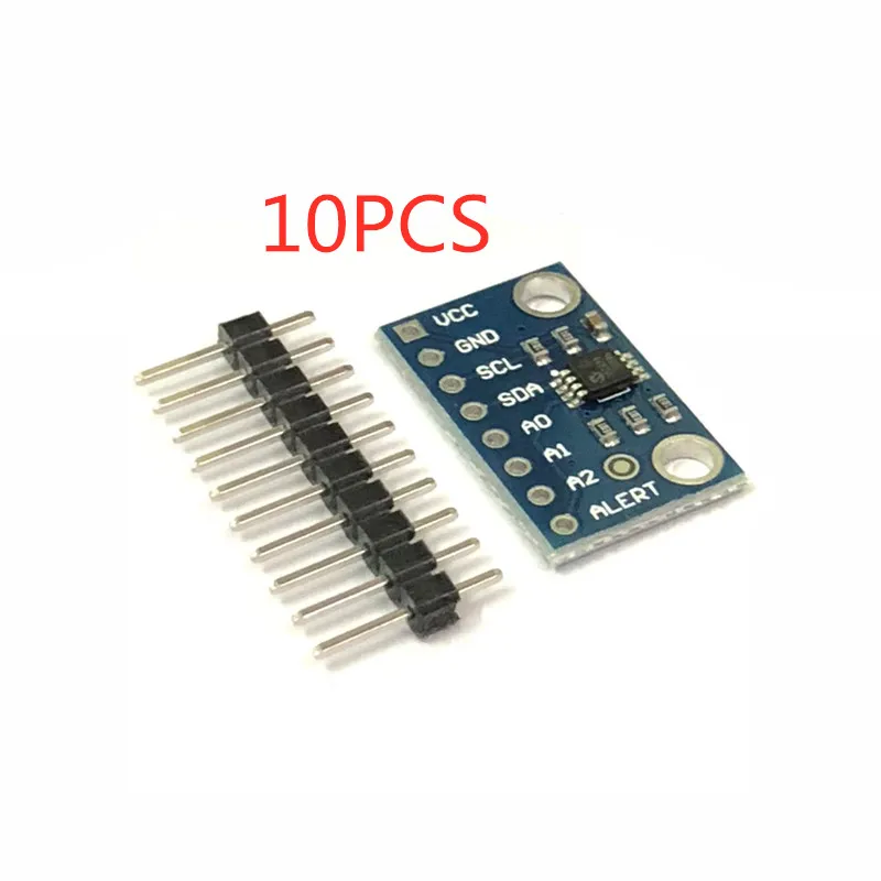 

100% New 10pcs MCU-MCP9808 High Precision I2C Temperature Sensor high quality