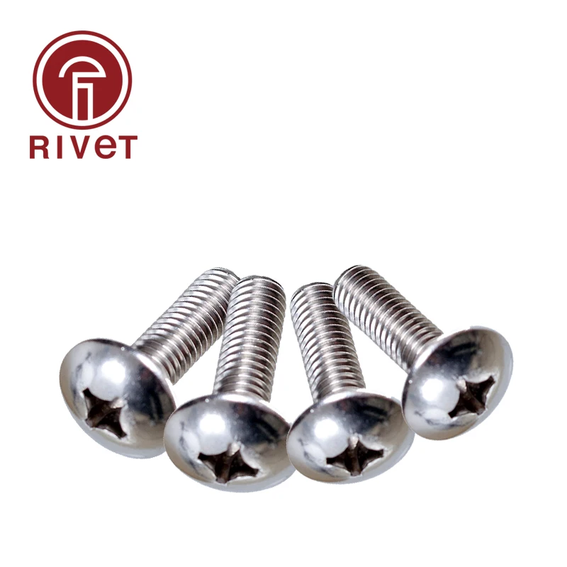 

316 A4-70 JIS1111 M4 M5 M6 Stainless Steel Cross Recessed Flat Head Machine Screw Large Screw High Quality Free Shipping