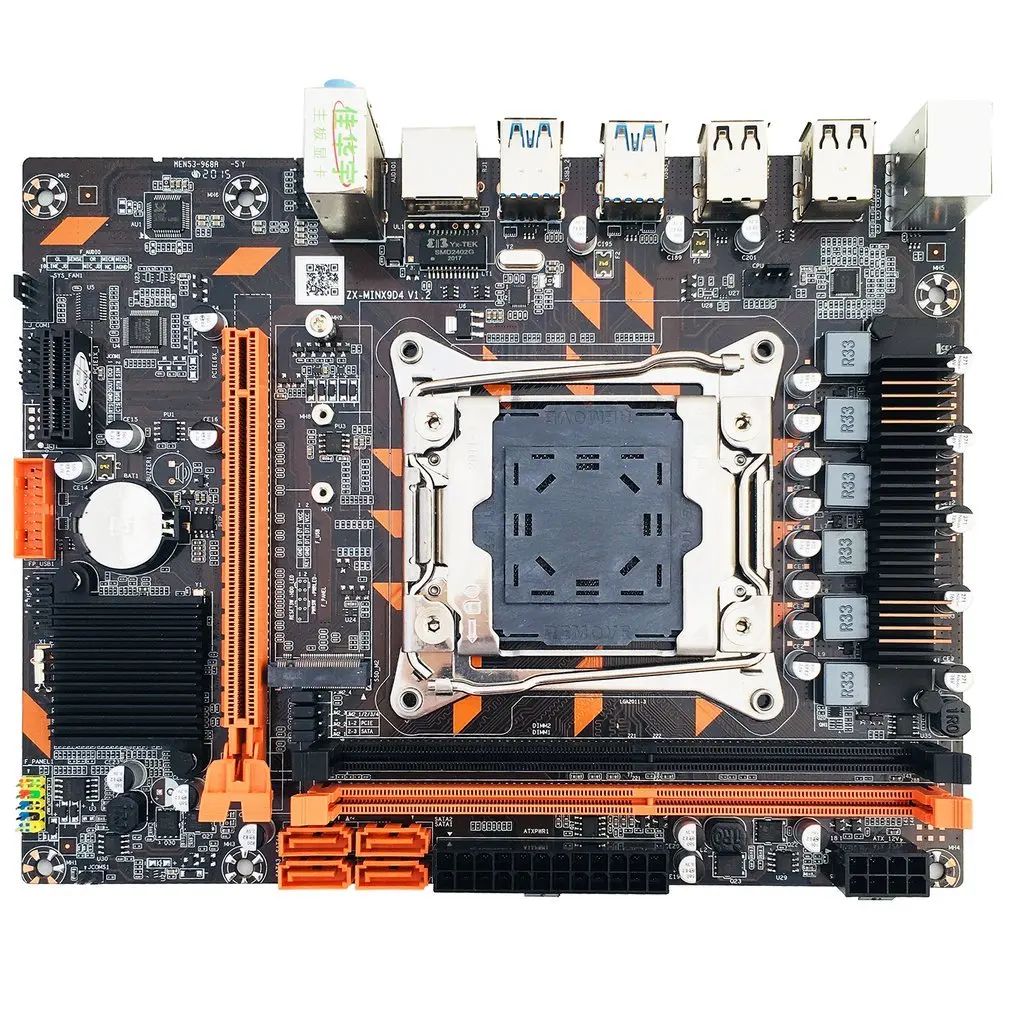 

X99 Turbo D4 Motherboard Slot LGA2011-3 USB3.0 NVME M.2 SSD Support DDR4 REG ECC Memory and Xeon E5 V3 V4 Processor