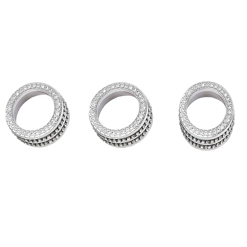 

For the 10Th Generation Honda Accord 18-21 Crystal Air Conditioning Climate Temperature Control Switch Covers