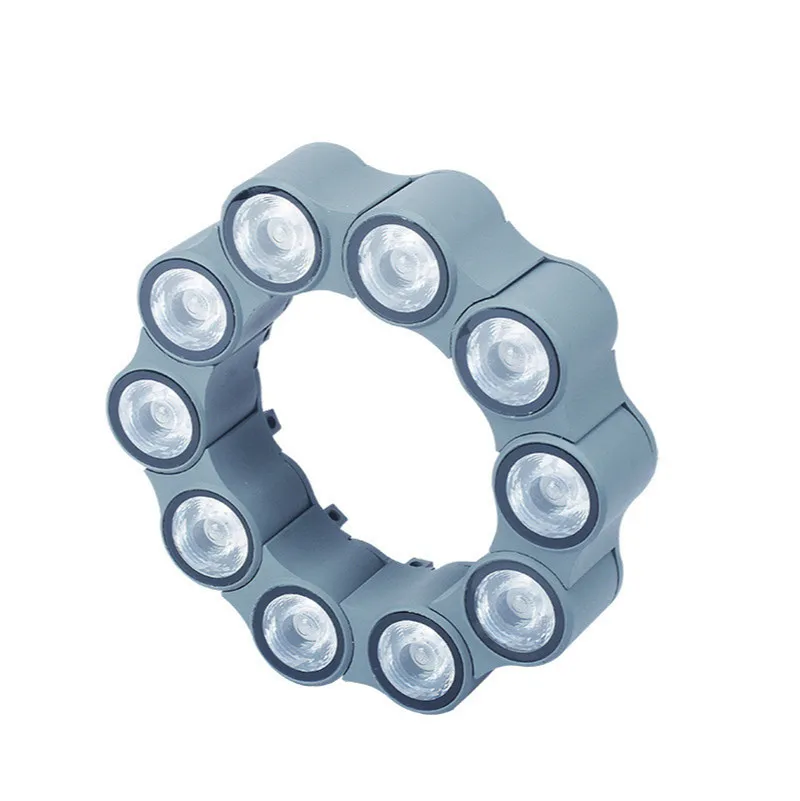 Светодиодный светильник для садового ландшафта гофрированная лампа с