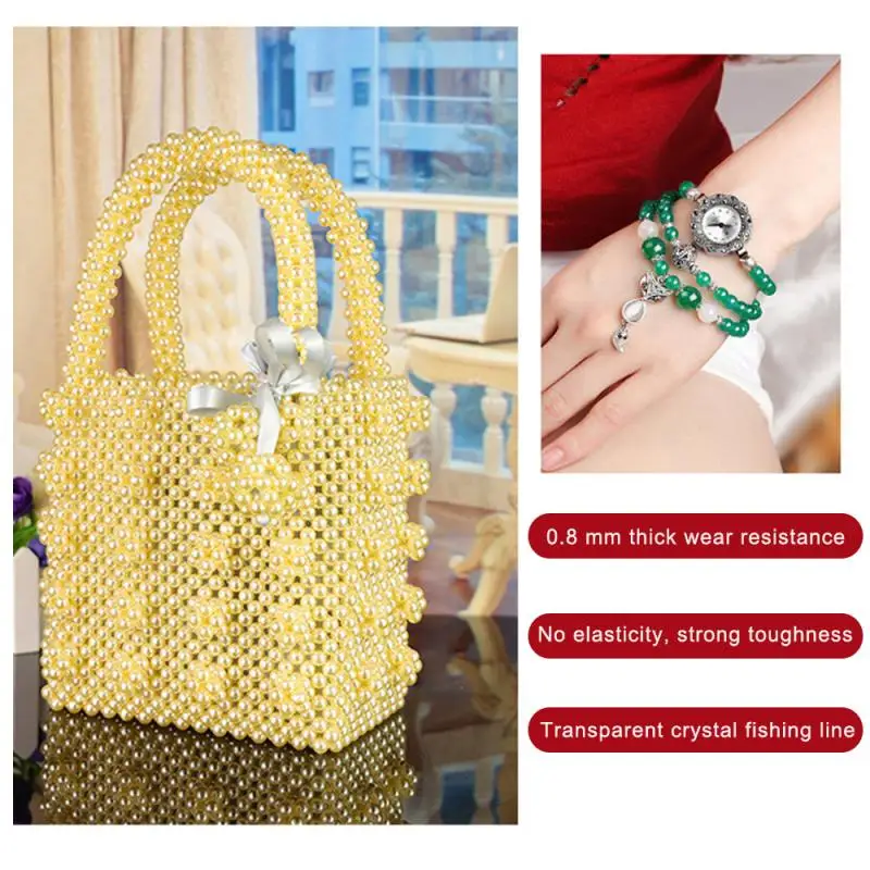 Неэластичный лески провод нейлоновый шнур для бисероплетения нить ювелирные