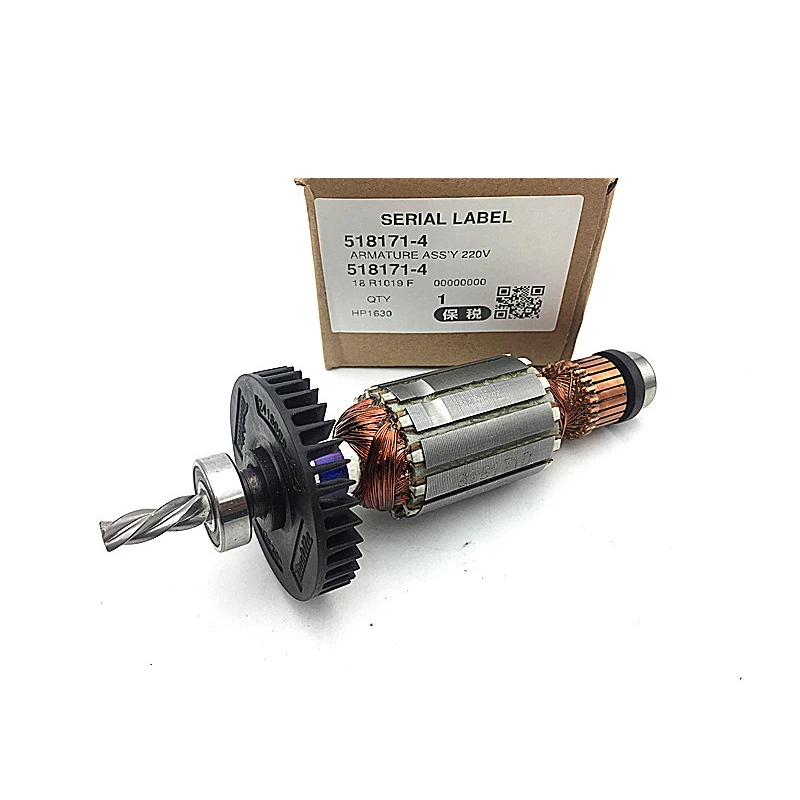 

AC220-240V Electric hammer Electric Drill Motor Rotor for Makita HP1631 HP1631K HP1630 Accessories