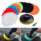 Автомобильная губка, полировальные колодки, полировщик пены, восковая буферная подушка, Полировка пены 125 мм, быстрое устройство для удаления царапин, набор ручных инструментов