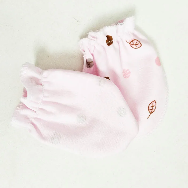 2 пары перчаток для новорожденных варежки перчатки с защитой от царапин